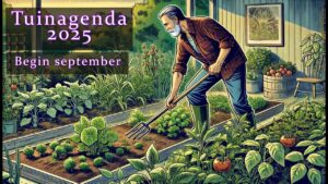 Tuinagenda 2025 Begin September