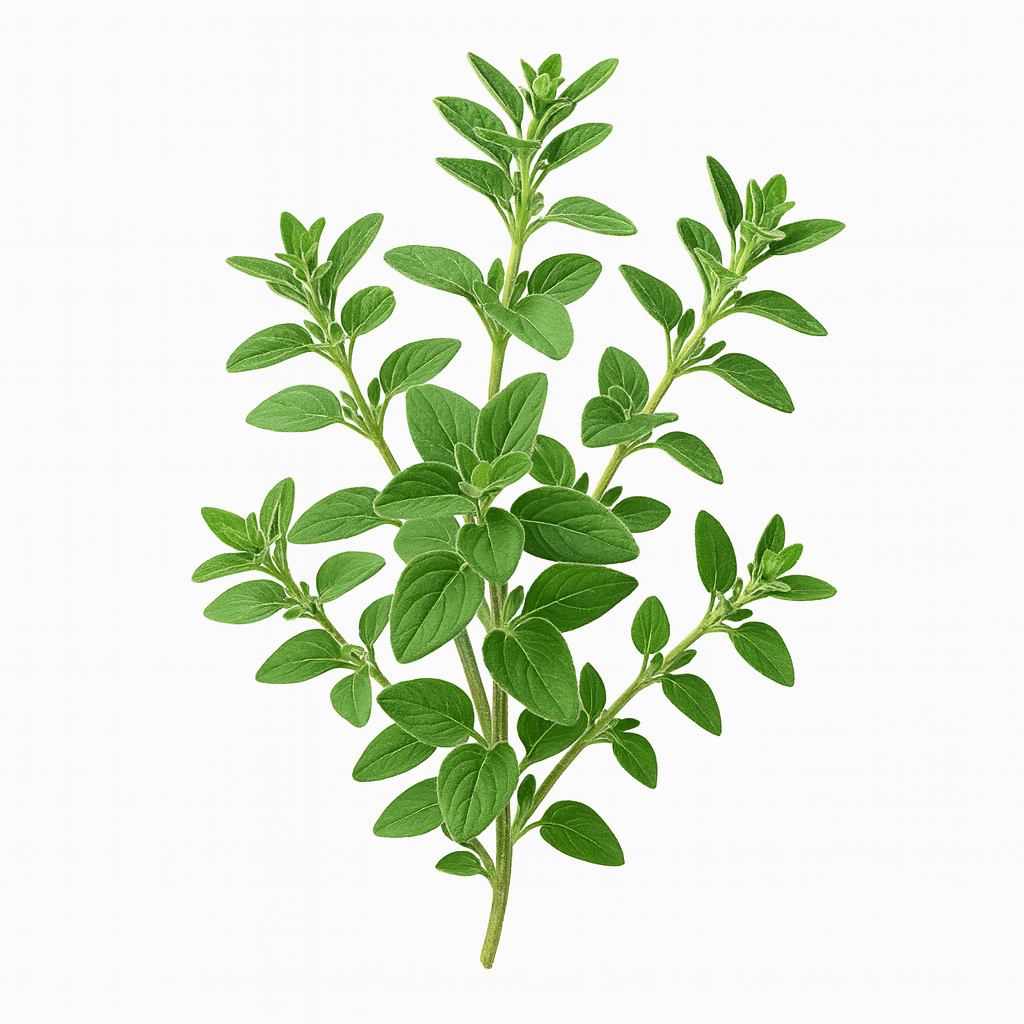 Bonenkruid in de moestuin