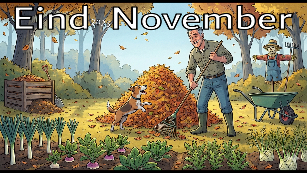 Tuinagenda 2026 – Eind November